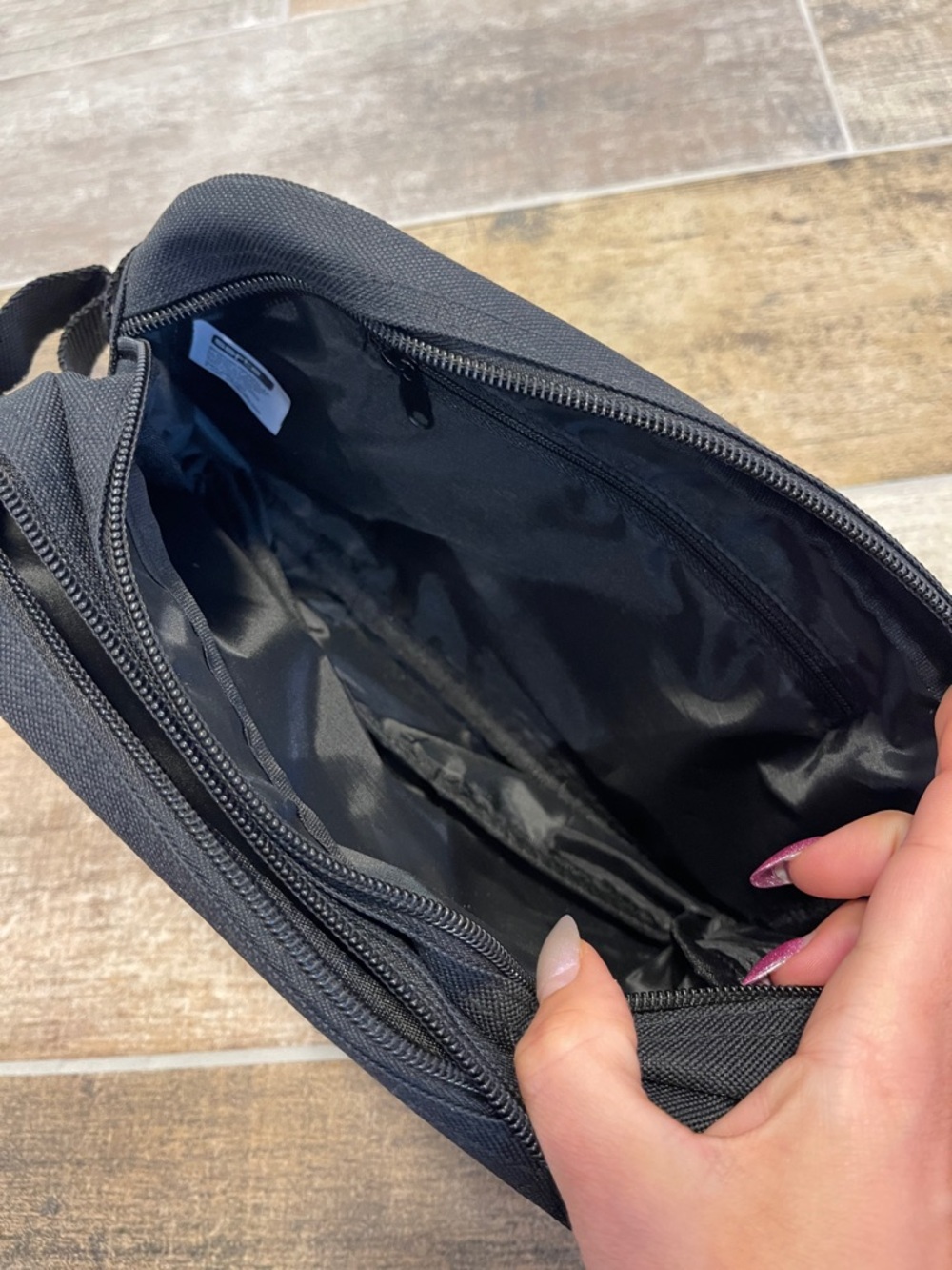 FCBarcelona Travel Toiletry Bag Like New Double Zip - Picture 7 of 10